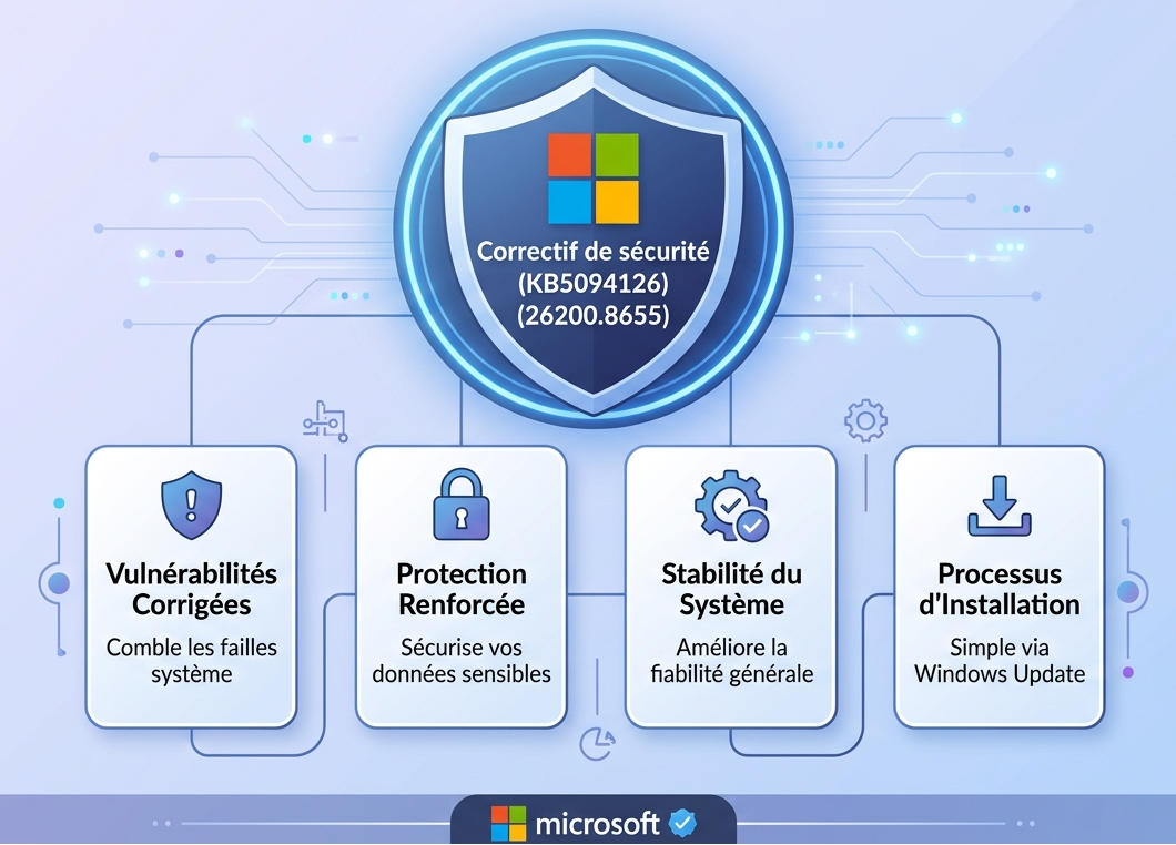 9 juin 2026 – KB5094126 (builds du système d’exploitation 26200.8655 et 26100.8655)